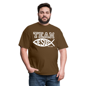 TEAM JESUS Unisex Classic T-Shirt - brown