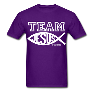 TEAM JESUS Unisex Classic T-Shirt - purple