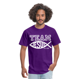 TEAM JESUS Unisex Classic T-Shirt - purple