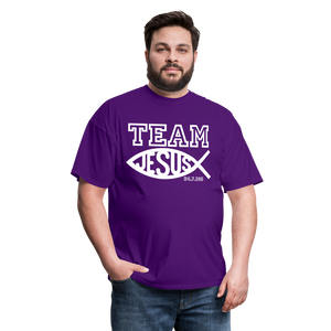 TEAM JESUS Unisex Classic T-Shirt - purple
