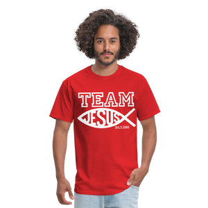 TEAM JESUS Unisex Classic T-Shirt - red