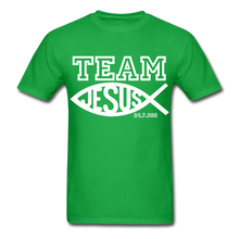 Load image into Gallery viewer, TEAM JESUS Unisex Classic T-Shirt - bright green