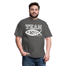 Load image into Gallery viewer, TEAM JESUS Unisex Classic T-Shirt - charcoal