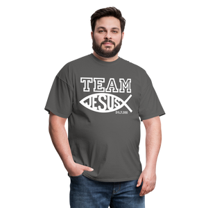 TEAM JESUS Unisex Classic T-Shirt - charcoal