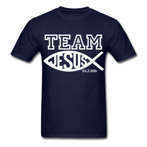 TEAM JESUS Unisex Classic T-Shirt - navy