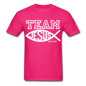 TEAM JESUS Unisex Classic T-Shirt - fuchsia