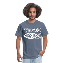 Load image into Gallery viewer, TEAM JESUS Unisex Classic T-Shirt - denim