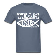 Load image into Gallery viewer, TEAM JESUS Unisex Classic T-Shirt - denim