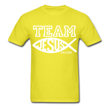 Load image into Gallery viewer, TEAM JESUS Unisex Classic T-Shirt - yellow