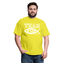 Load image into Gallery viewer, TEAM JESUS Unisex Classic T-Shirt - yellow