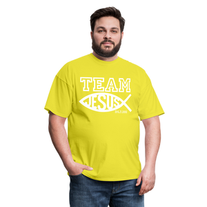 TEAM JESUS Unisex Classic T-Shirt - yellow