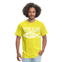 Load image into Gallery viewer, TEAM JESUS Unisex Classic T-Shirt - yellow