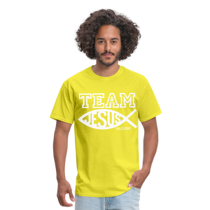 TEAM JESUS Unisex Classic T-Shirt - yellow