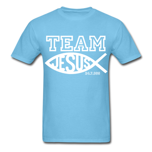 TEAM JESUS Unisex Classic T-Shirt - aquatic blue