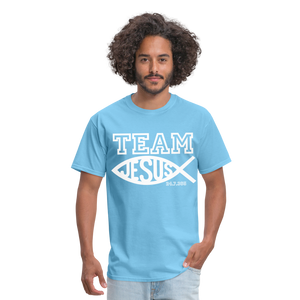 TEAM JESUS Unisex Classic T-Shirt - aquatic blue