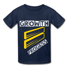 Load image into Gallery viewer, GROWTH = PROGRESS T-Shirt - navy