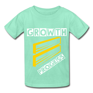 GROWTH = PROGRESS T-Shirt - deep mint