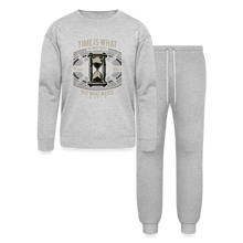 Load image into Gallery viewer, I C WORTH TIME Unisex Lounge Wear Set - heather gray