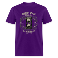 Load image into Gallery viewer, I C TIME Unisex Classic T-Shirt - purple