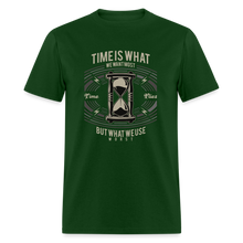 Load image into Gallery viewer, I C TIME Unisex Classic T-Shirt - forest green