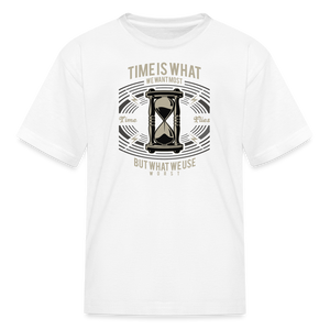 I C TIME Kids' T-Shirt - white