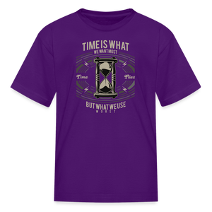 I C TIME Kids' T-Shirt - purple