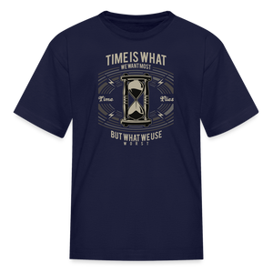 I C TIME Kids' T-Shirt - navy