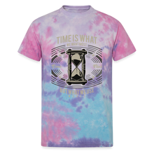 Load image into Gallery viewer, I C TIME Unisex Tie Dye T-Shirt - cotton candy