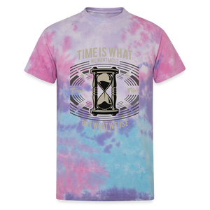 I C TIME Unisex Tie Dye T-Shirt - cotton candy