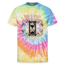 Load image into Gallery viewer, I C TIME Unisex Tie Dye T-Shirt - rainbow