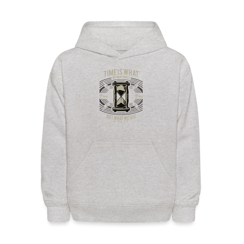 I C TIME Kids' Hoodie - heather gray