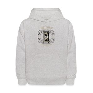 I C TIME Kids' Hoodie - heather gray