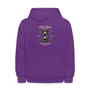 I C TIME Kids' Hoodie - purple