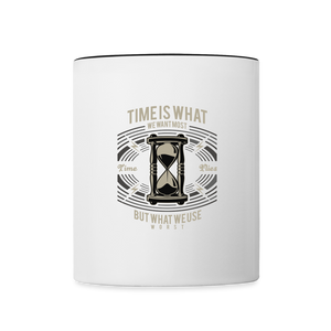 I C TIME Coffee Mug - white/black