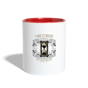 I C TIME Coffee Mug - white/red