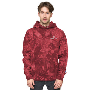 MENTALAIRE Unisex Champion tie-dye hoodie
