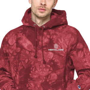 MENTALAIRE Unisex Champion tie-dye hoodie