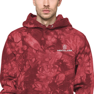 MENTALAIRE Unisex Champion tie-dye hoodie