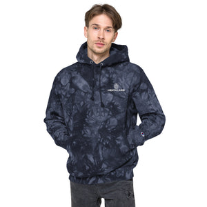 MENTALAIRE Unisex Champion tie-dye hoodie