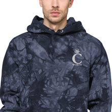 Load image into Gallery viewer, I C WORTH Unisex Champion tie-dye hoodie