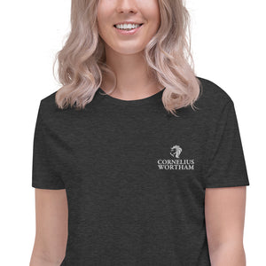 Cornelius Wortham Flowy Crop Tee