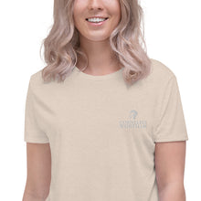 Load image into Gallery viewer, Cornelius Wortham Flowy Crop Tee