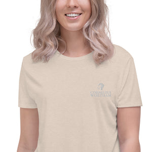 Cornelius Wortham Flowy Crop Tee
