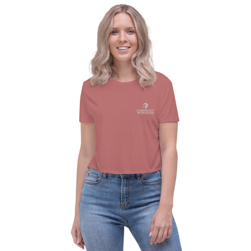 Cornelius Wortham Flowy Crop Tee