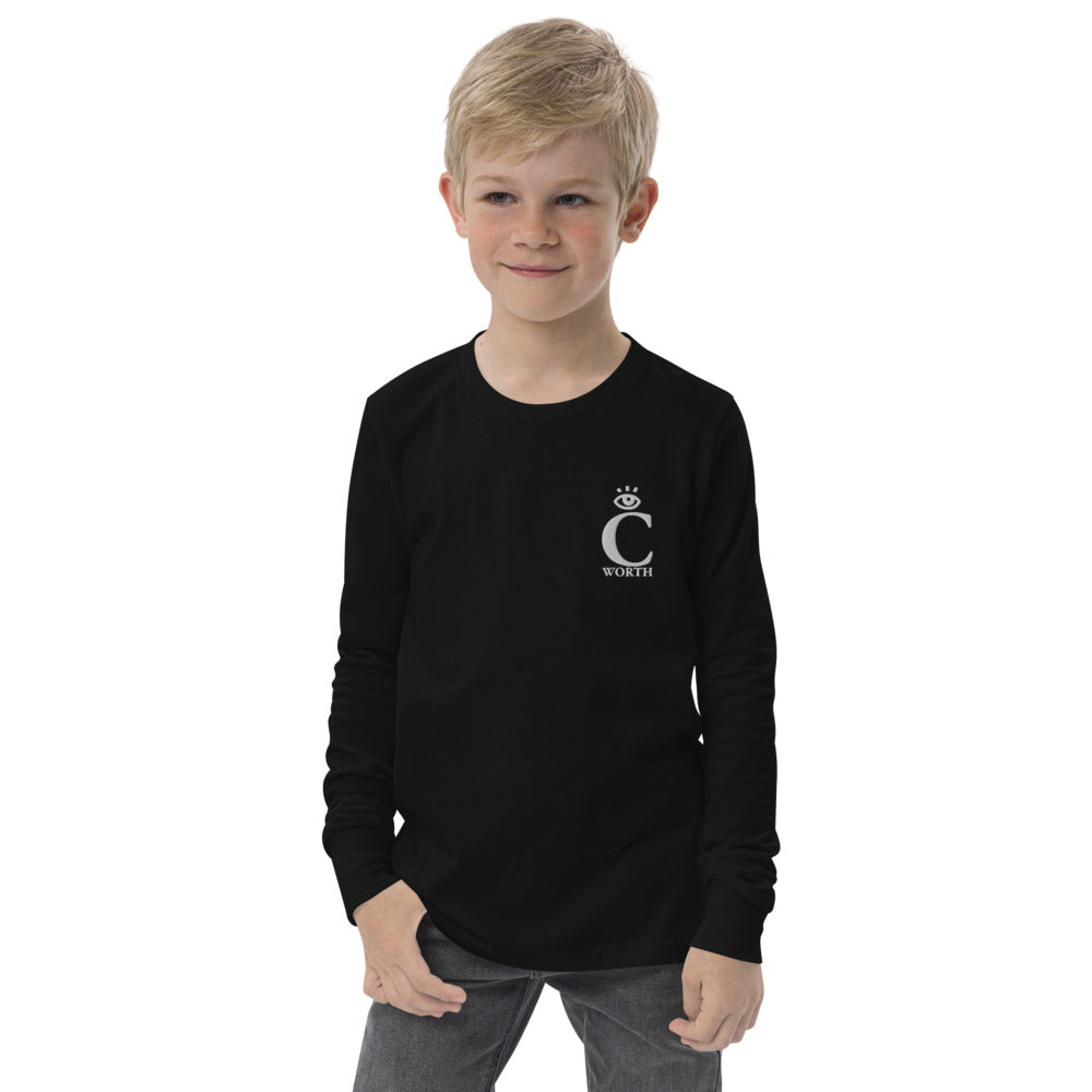 I C WORTH Youth long sleeve tee