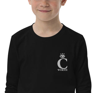 I C WORTH Youth long sleeve tee