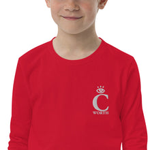 Load image into Gallery viewer, I C WORTH Youth long sleeve tee